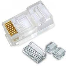 Conector rj45 (macho) (cat.6) (8x8) (pc.100) (seccon)