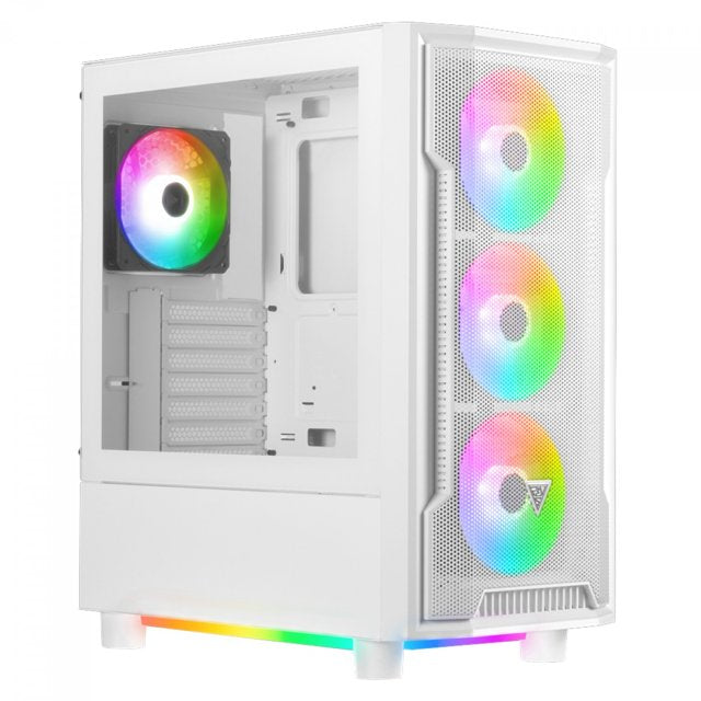 Gabinete Gamer Gamdias Athena M6 Branco S/ Fans LAT Vidro