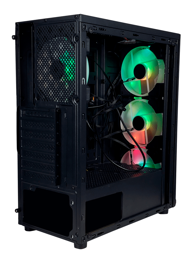 Gabinete Gamer Hayom C/ 4 Coolers RGB Controláveis LAT Vidro - GB1713