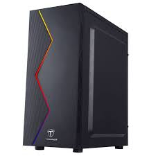 Gabinete Gamer T-Dagger RGB MID Tower LAT Acrílico S/ FAN TGC P03B